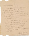 écrivain Jules BOIS 3 lettres autographes signées 2 à l'acteur Frédéric Febvre
