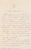 Jules JACQUEMART lettre autographe signée à Benjamin Fillon gravure Rochebrune 