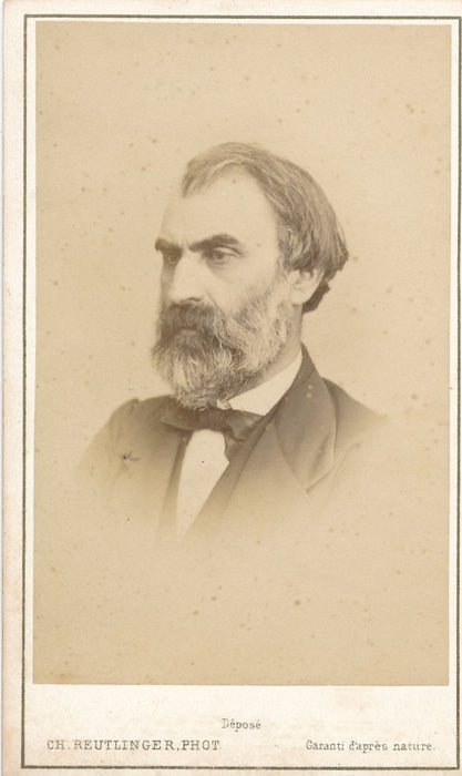 Politique Camille Pelletan cdv albumine Reutlinger v. 1860 photographie