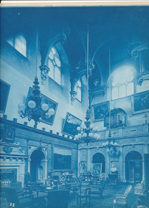 BEDFORD LEMERE and CO 10 cyanotype intérieurs anglais photo photographie photo