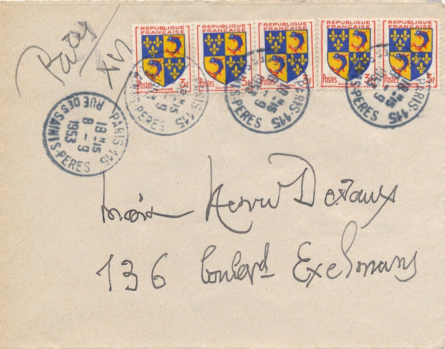 Daniel HALEVY 2 lettres autographes signées veut bien recevoir un cadet 