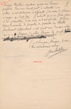 RACHILDE manuscrit autographe signée il n'y a plus de dramaturges !