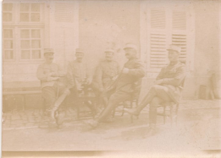 Flin Meurthe Moselle Guerre 1914 militaria spahis 7 photo photographies époque