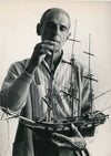 ROGER CHAPELAIN MIDY photo photographie époque peintre art décorateur maquette