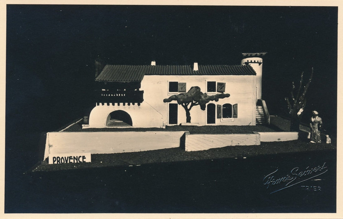 Exposition Visages France maquette 1943 envoyé Stalag 12 photo architecture