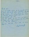 Guy Lavaud poète symboliste poète symboliste 6 lettres autographes signées