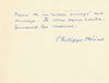 Philippe HERIAT écrivain hériat 4 lettres autographes M. Rostand Sarah Bernhardt