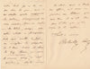 Achille COMTE 2 lettres autographes à Charles Pitois éditeur ouvrage d’Orbigny