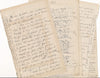 Francisque de BIOTIÈRE 27 lettres autographes signées à Eugène de LA COTTIÈRE