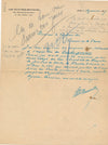 Albert NEUVILLE Lettre autographe signée coupures presse expo 1907 graveur