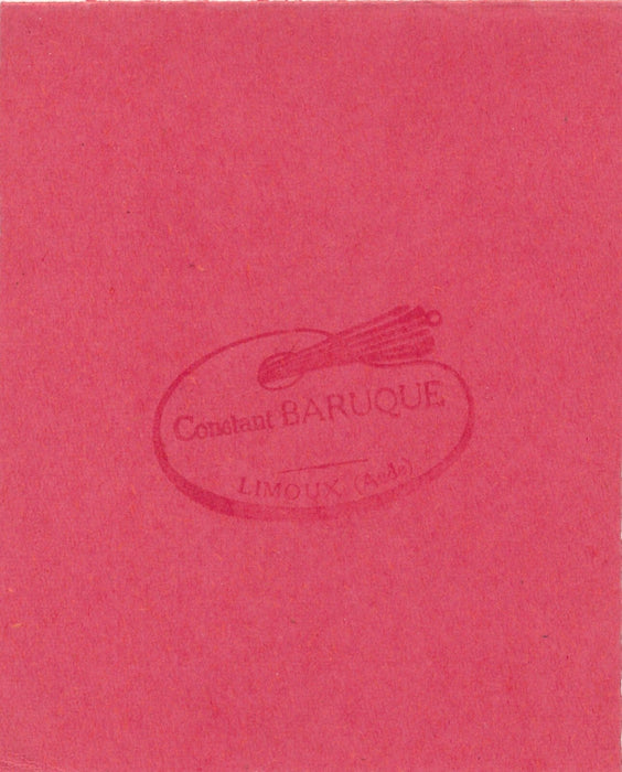 Constant BARUQUE 2 envois autographes avec dessins signés Espagne Limoux