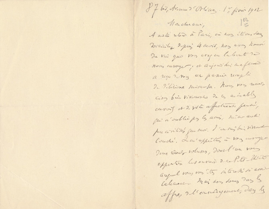 Maurice BOUCHOR 11 lettres autographes signées lot écrivain Petit Théâtre