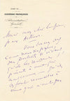 lot Émile Fabre 5 lettres 1 photo autographe Hommage Comédie Française comédiens