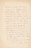 Ernest BERSOT 2 lettres autographes signée 1 sur Mesmer et le magnétisme animal