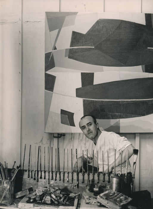 Cicero DIAS peintre Brésil photo photographie Serge Vandercam vintage