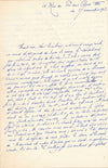 Henri MASSIS 24 lettres autographes signées  ! correspondance 1954-1962