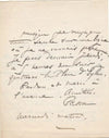 Madame Pasca comédienne 3 lettres autographes signées