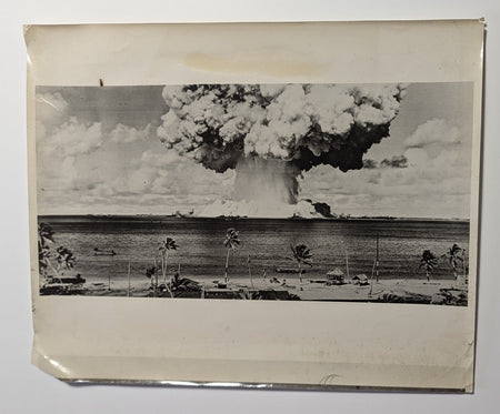 Champignon Baker bombe nucléaire 2e phase Bikini Crossroads 1946 photo