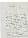 Jacques de Lacretelle 6 lettres autographes signées et 1 carte son travail