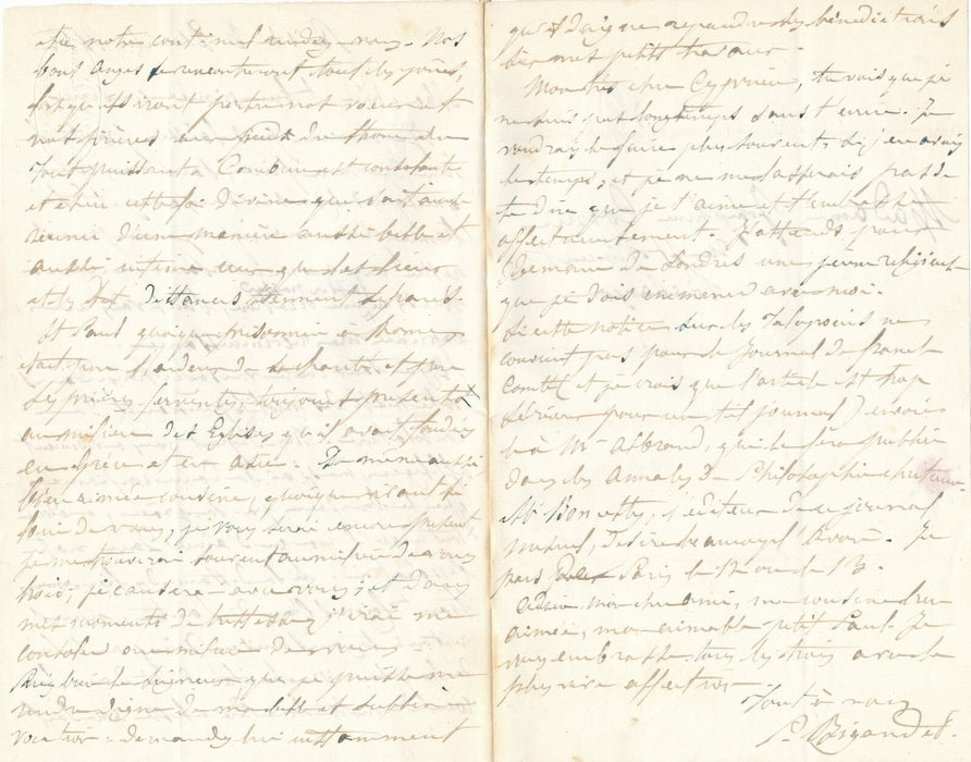 Mgr Pierre Bigandet missions étrangèers Birmanie ensemble lettres