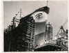 photo bateau Mormacsun mis à l’eau Oakland argentique époque presse 1940