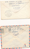 écrivain Malcom MENZIES correspondance autographe 4 lettres Canada anarchisme