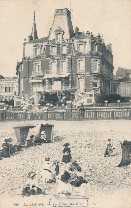 Le Havre Seine-Maritime 11 cartes postales plage navires bateaux
