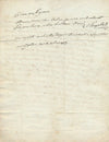 Jean Antoine CHAPTAL correspondance Combettes 4 lettres autographes signées
