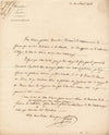lettre adressée à Charles Renouard expédition occupation Alger colonialisme 1834