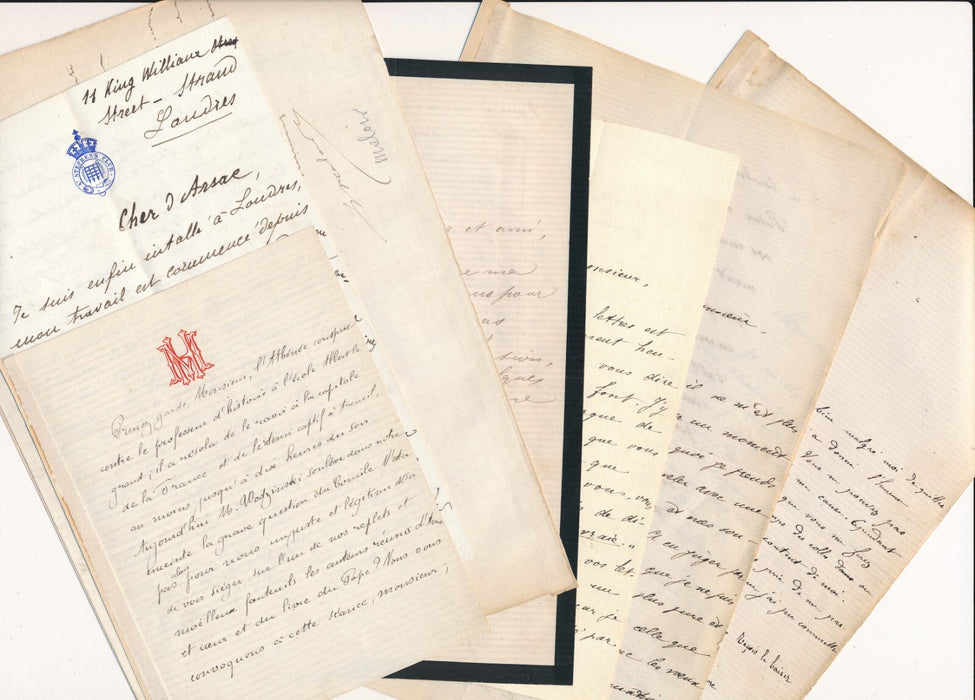 29 lettres élèves adressées à Joanni d Arsac éducation enseigant écrivain