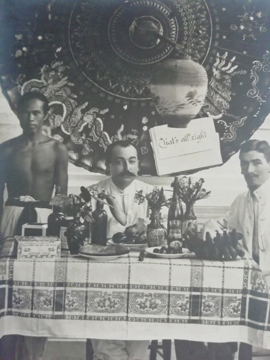 Indochine restaurant That’s all right v. 1900 argentique époque photographie