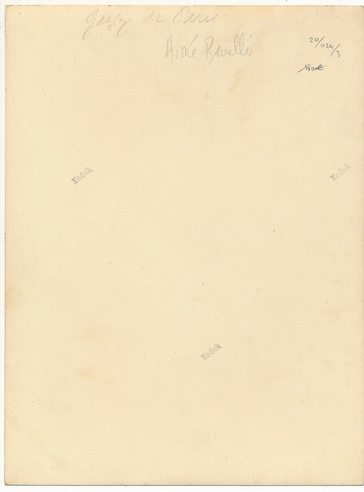 Aimé BARELLI trompette trompettiste photo photographie jazz Harcourt vintage