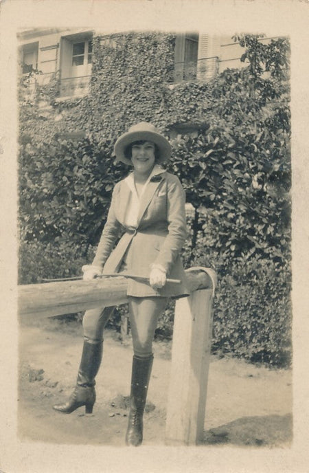 Georgette Lhéry actrice théâtre cinéma argentique snapshot amateur photographie