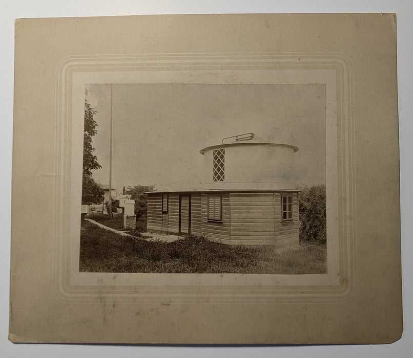 Observatoires astronomie 2 tirage papier citrate vers 1910 photo photographie