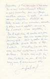 Jean Ballard  :  Miomandre était notre ami - surtout le mien Lettre autographe