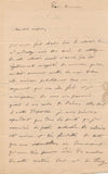 Léonce Élie de BEAUMONT géologue Andreossy Dufrénoy lettre autographe signée