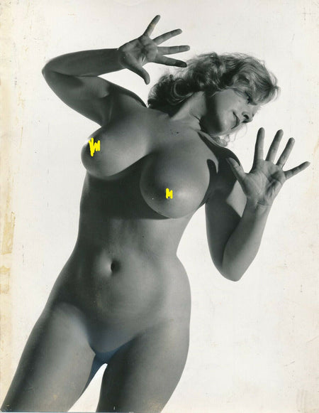 femme photographie argentique époque nu années 1960