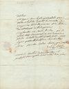 Jean Antoine CHAPTAL correspondance Combettes 4 lettres autographes signées