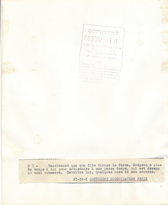 GARSTANG HODGSON 5 photos photographie époque bois sculpture Alberta