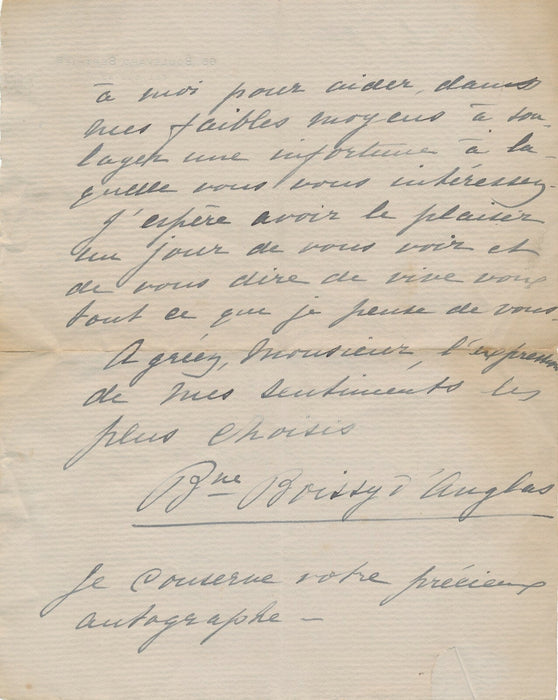 Baronne Boissy d Anglas, épouse du sénateur François Boissy d’Anglas
