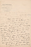 Ernest FEYDEAU père de Georges 5 lettres autographes signées dont lectrice