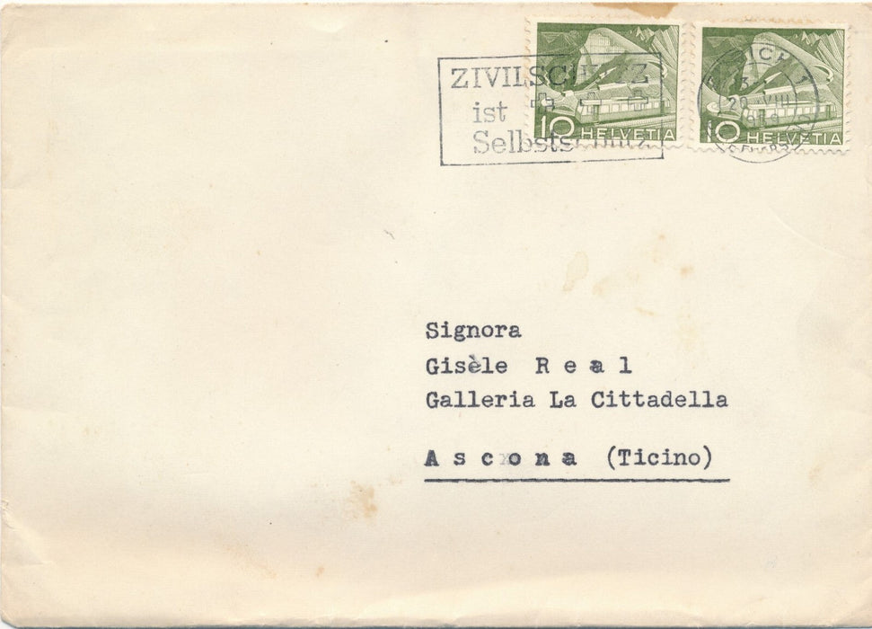 Leo LEUPPI signée galerie exposition Ascona Gisèle Réal