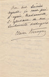 Claire VIRENQUE poète 3 lettres autographes signées concours spiritualiste