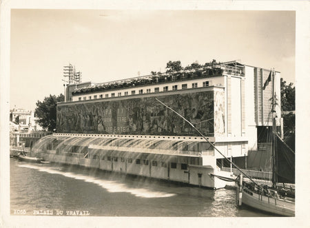 Maison Travail Exposition 1937 Paris photo photographie Lucien Martial