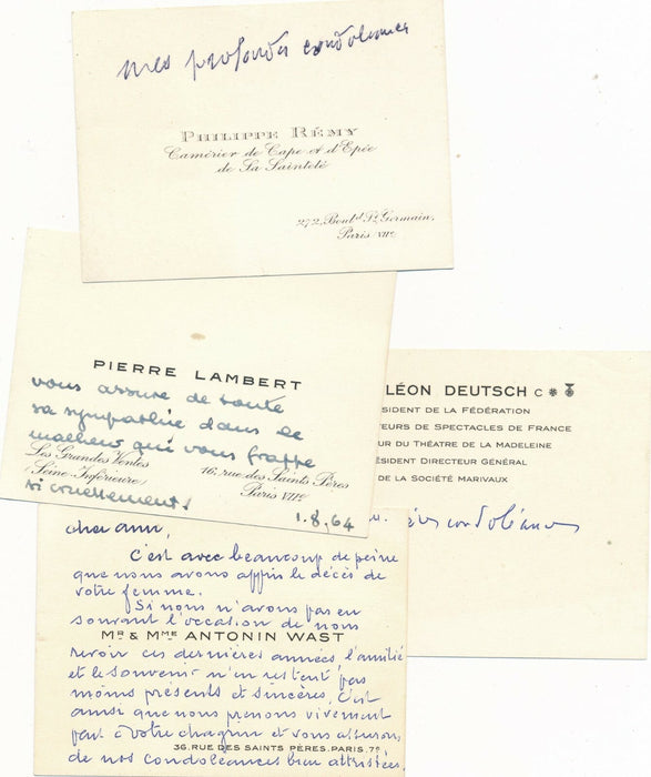 Décès actrice Régine Le Quéré condoléances PAUL-COURANT 13 lettres ou carte