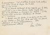 Louis GILLET évoque le bibliophile James Hazen Hyde carte autographe signée