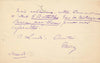 Madame Pasca comédienne 3 lettres autographes signées