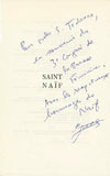 écrivain Paul GUTH ensemble 1 manuscrit autographe 3 lettres 2 dédicaces !