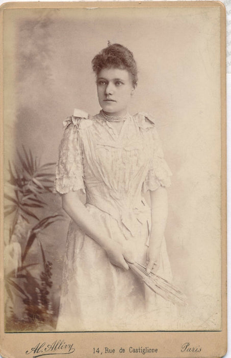 Johanne CRONE danoise carte de visite avec signature