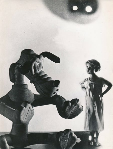 Pluto le chien de Mickey photo montage photo photographie v. 1954 insolite décal